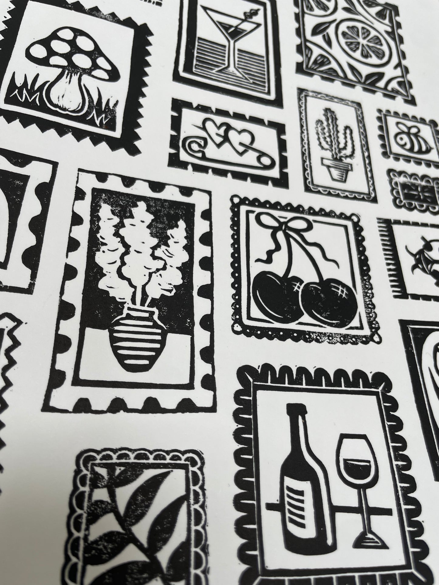 Limited Edition A4 Stamp Gallery