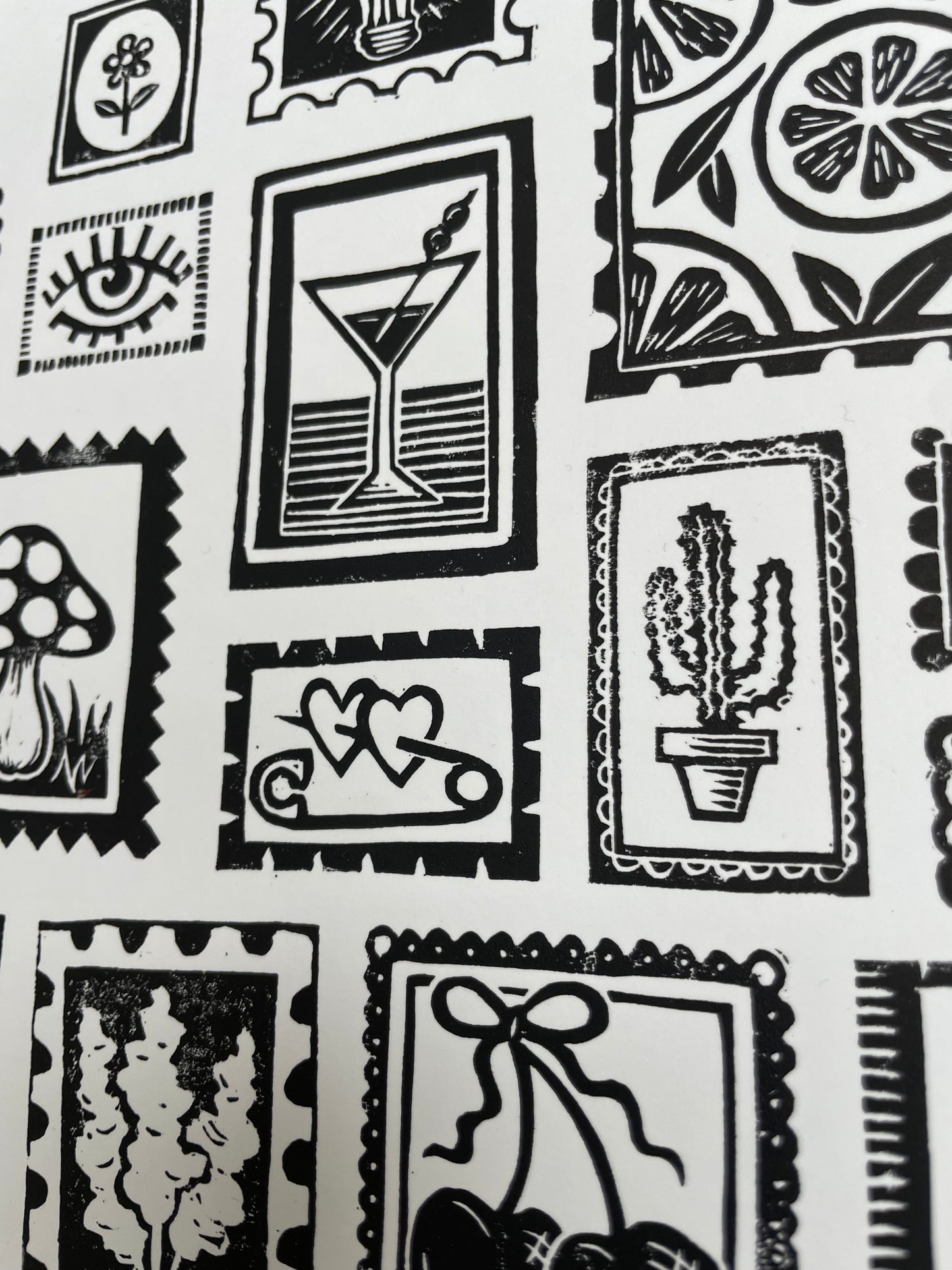 Limited Edition A4 Stamp Gallery