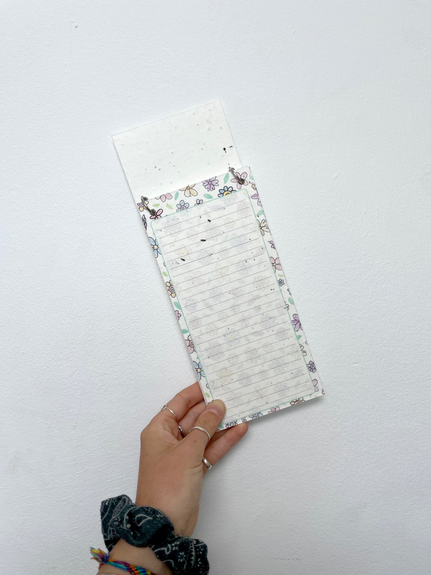 Doodle Flower Plantable Seed Paper List Pad