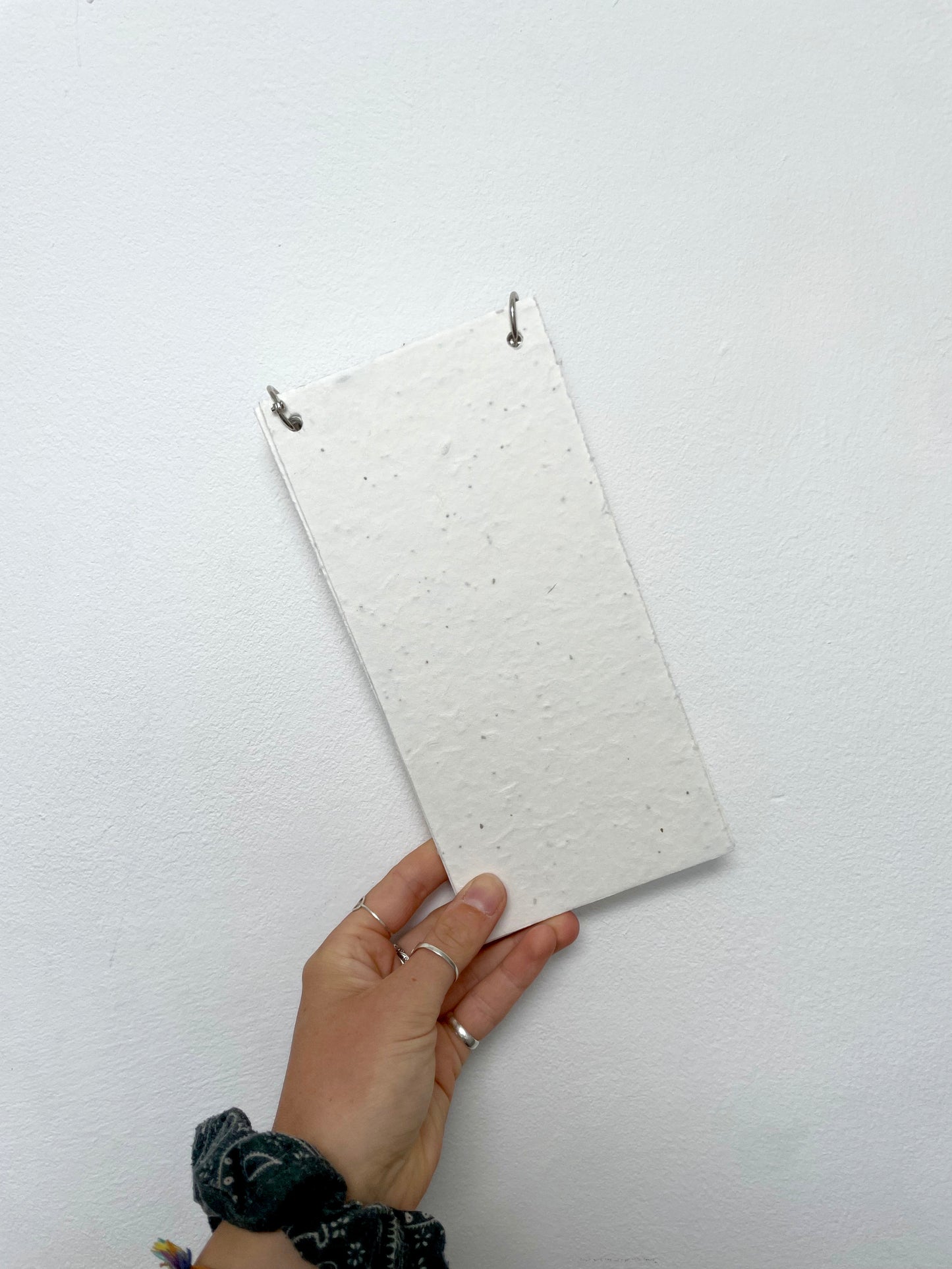 plantable seed paper notepad