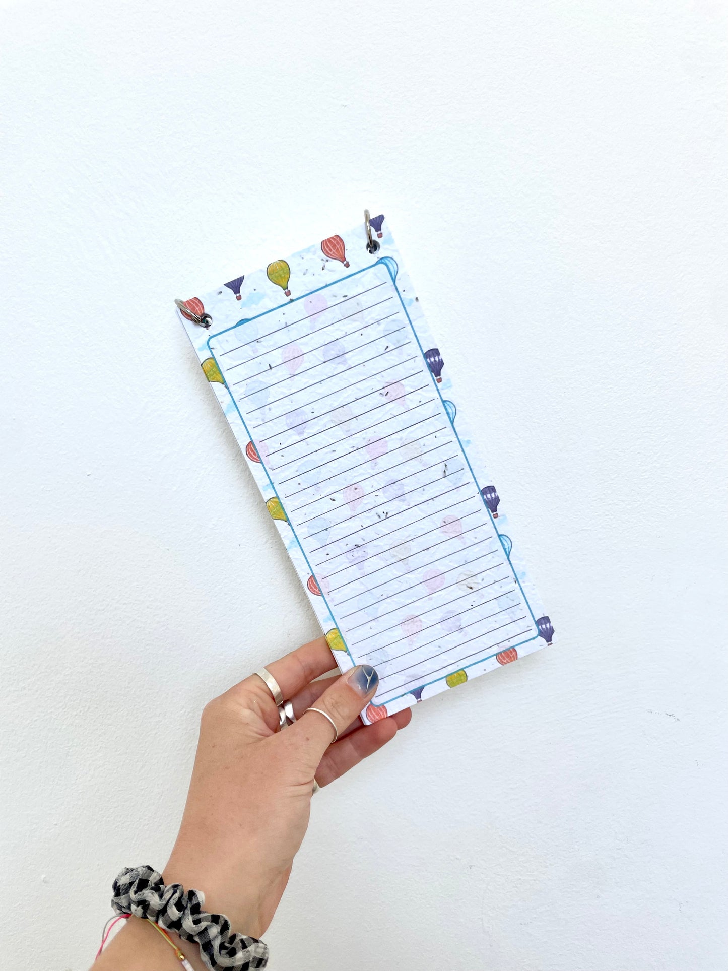 Hot Air Balloon Plantable Seed Paper List Pad