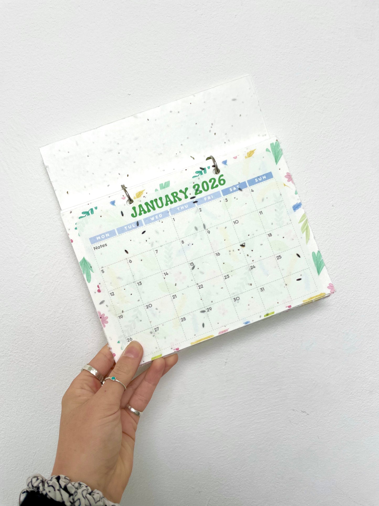 2026 Plantable Calendar - Floral Herbs & Sprigs