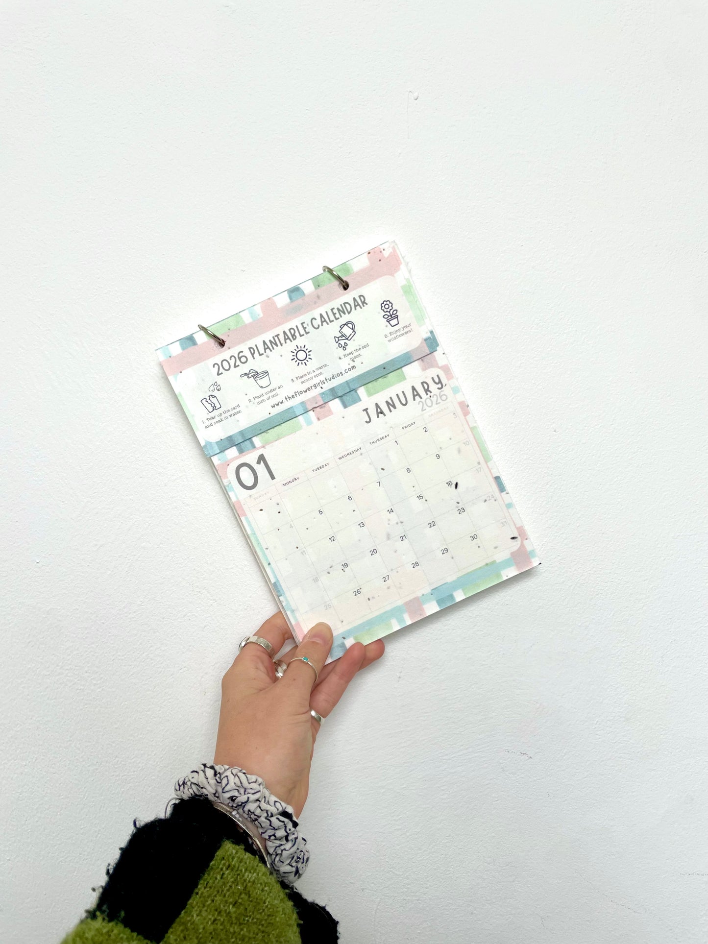 2026 Plantable Calendar - Tartan