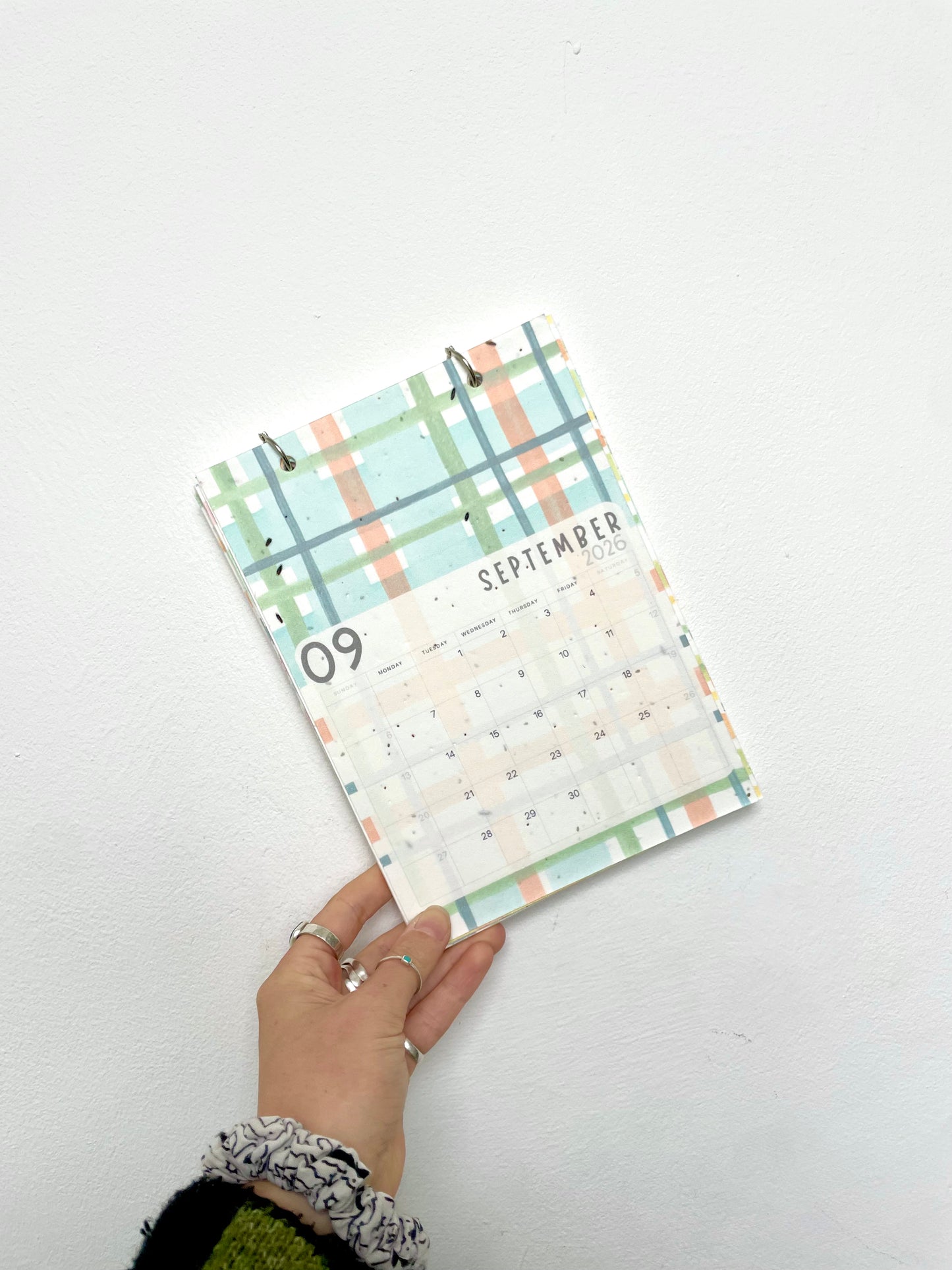 2026 Plantable Calendar - Tartan