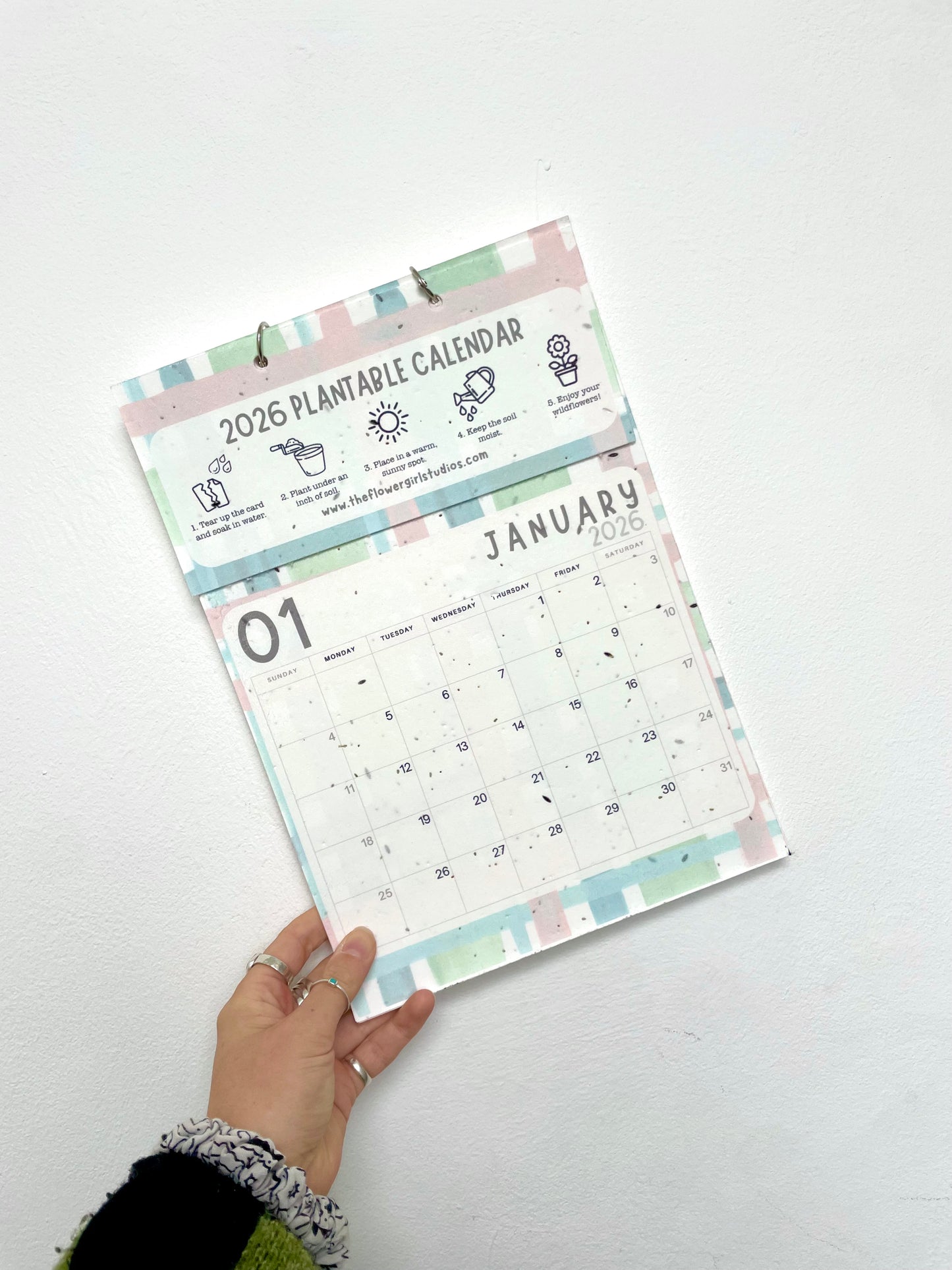 2026 Plantable Calendar - Tartan
