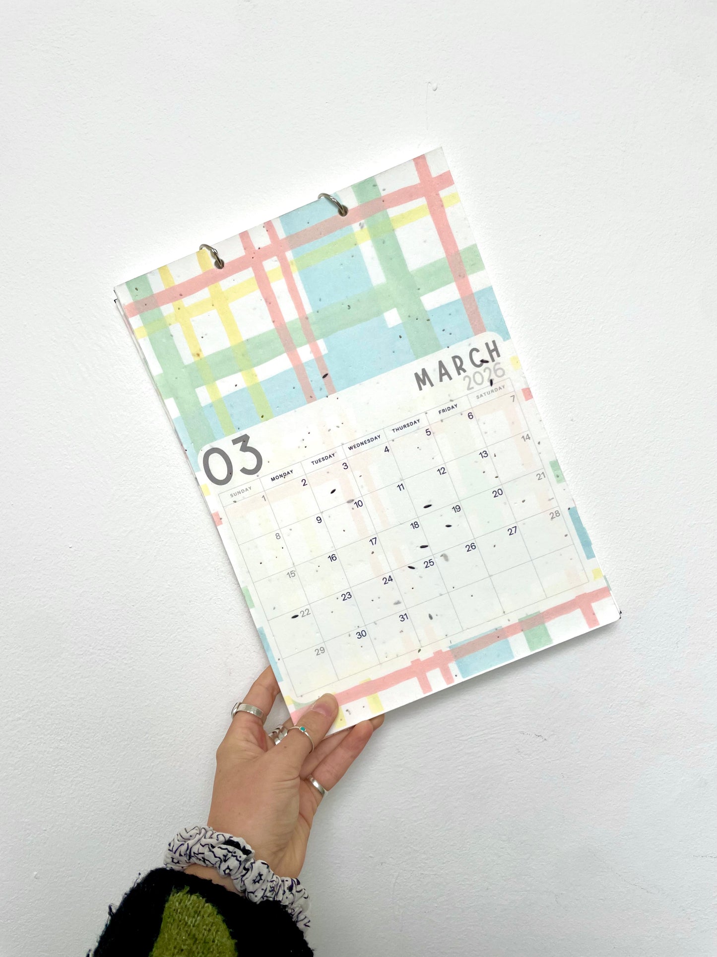 2026 Plantable Calendar - Tartan