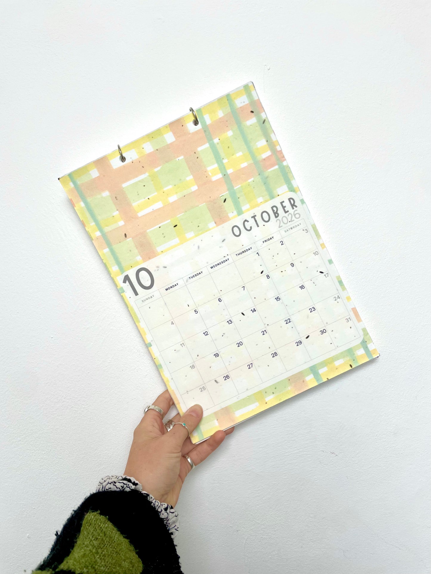 2026 Plantable Calendar - Tartan