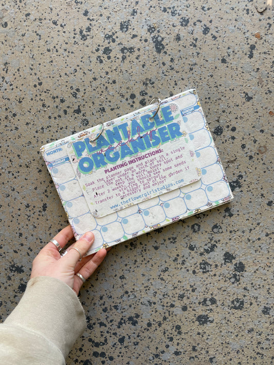 Plantable Monthly Organiser