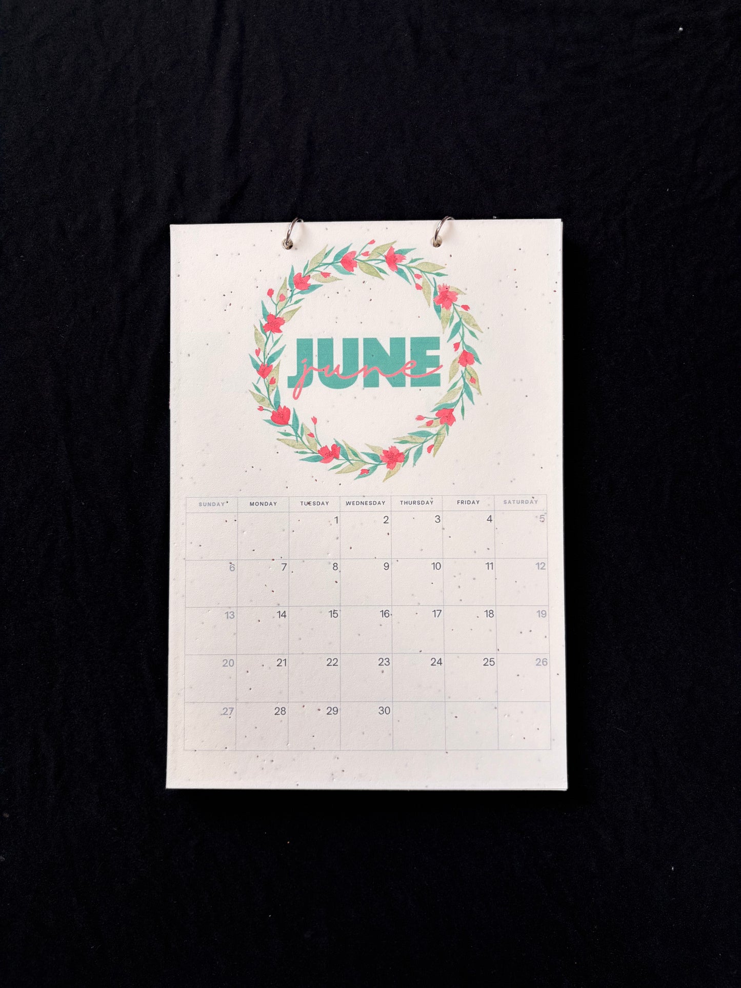 2027 Plantable Calendar - Wreath