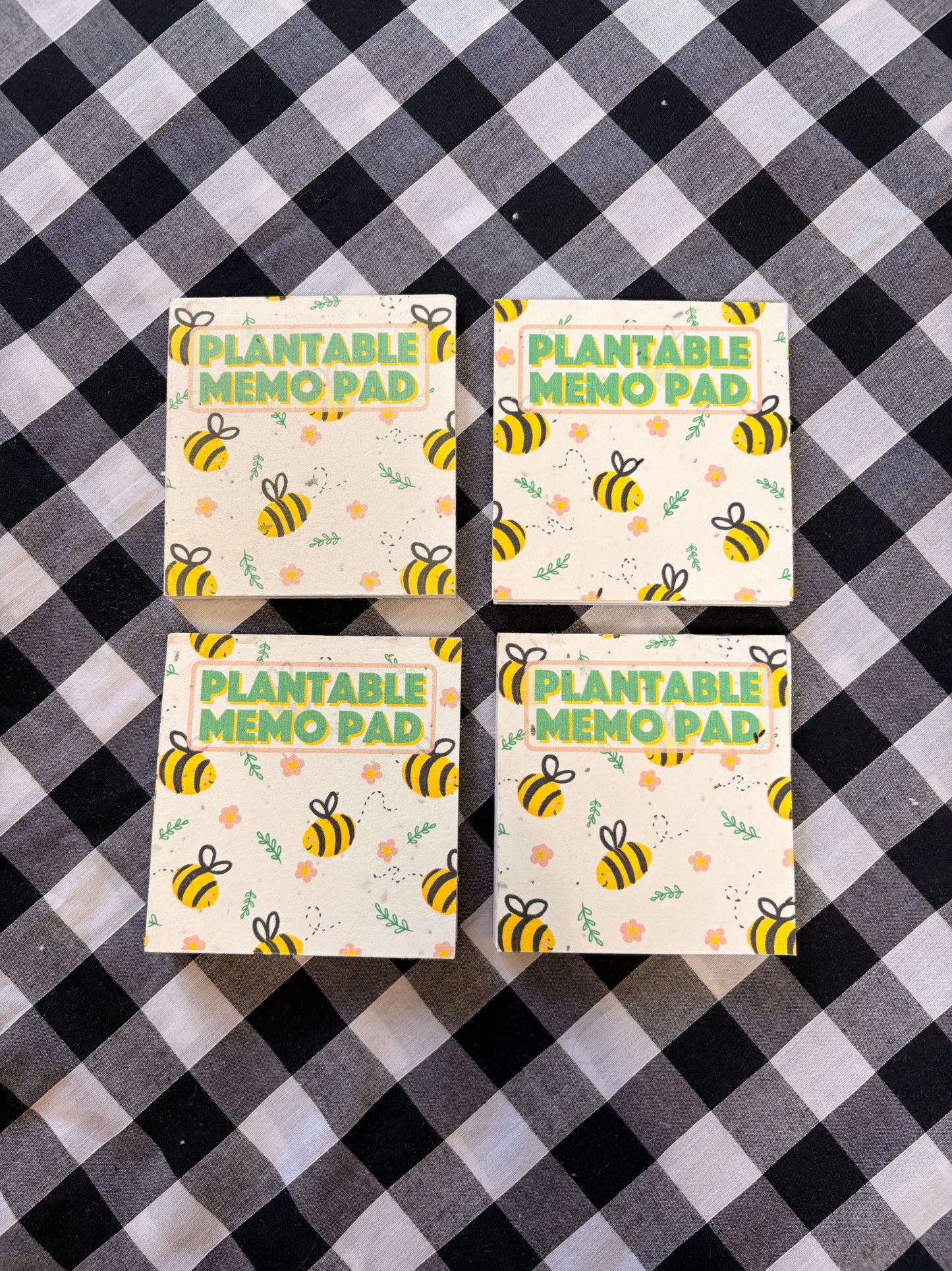 Bumblebee Plantable Memo Pad - Sale