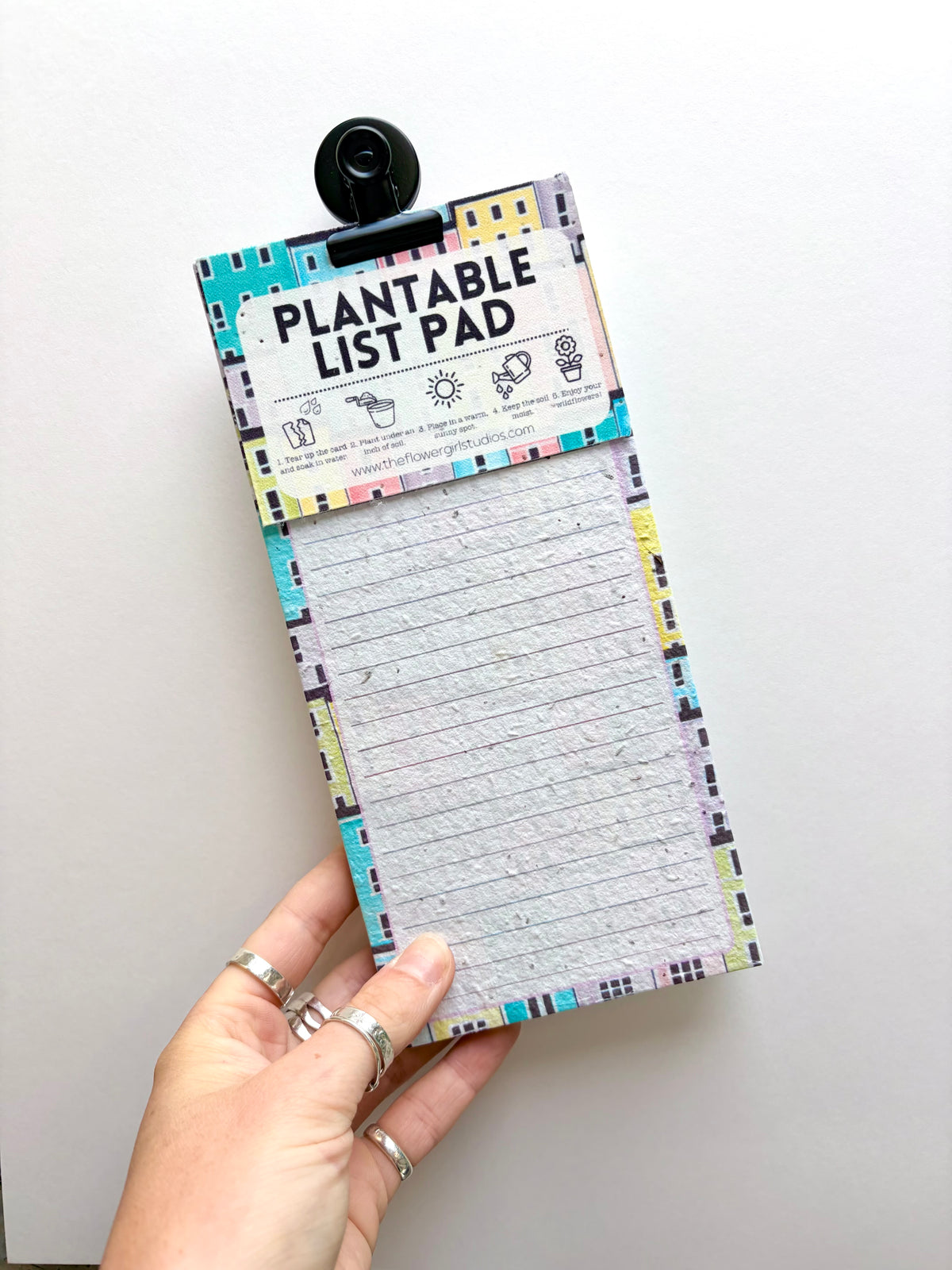 Bristol Houses Plantable Seed Paper List Pad