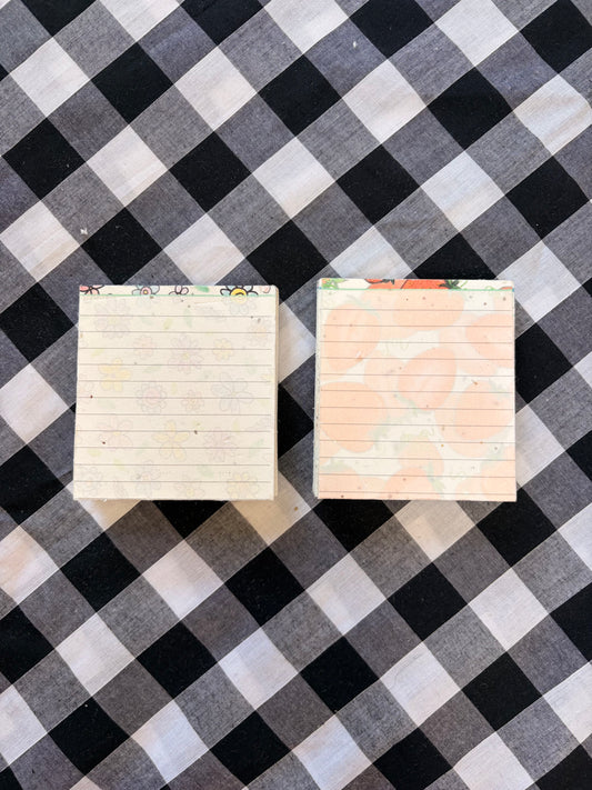 Super Seconds Sale - Plantable Memo Pad - Mixed designs