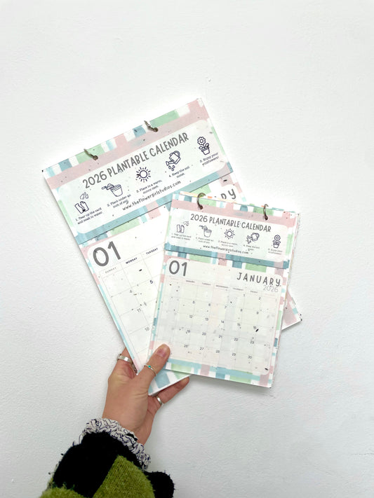 2026 Plantable Calendar - Tartan